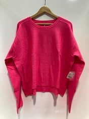 4 X LUNA EASY PULLOVER JUMPER PINK - SIZE M - TOTAL RRP £560