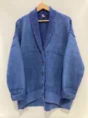 2 X CHAMOMILE KNIT CARDIGAN BLUE - SIZE S - TOTAL RRP £316