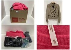 15 X ASSORTED MEDIUM ADULT CLOTHING ITEMS TO INCLUDE LUNA EASY PULLOVER JUMPER PINK - SIZE M (RRP £140)