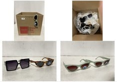 20 X ASSORTED SUNGLASSES TO INCLUDE OPAL CAT EYE BROWN