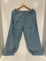 6 X TO THE SKY PARACHUTE TROUSERS LIGHT BLUE - SIZE S - TOTAL RRP £708