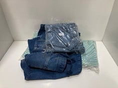 3 X ASSORTED XS ADULT CLOTHING ITEMS TO INCLUDE TAKE ME HOME SWEATER LIGHT BLUE - SIZE XS - TOTAL RRP £410