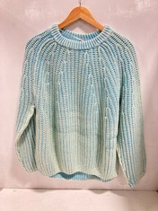 3 X TAKE ME HOME KNIT SWEATER LIGHT BLUE - SIZE XS - TOTAL RRP £420