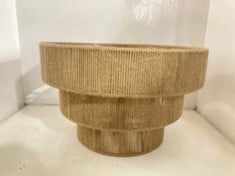 3 TIER TWINE EASY FIT CEILING LIGHT