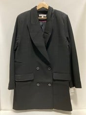 2 X WOMEN'S BLAZER MAXIMA JACKET IN BLACK- SIZE L- TOTAL RRP £456