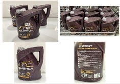 10 X ENERGY 7511 5W-30 FULLY SYNTHETIC MANNOL ENGINE OIL (CAGE NOT INCLUDED) (COLLECTION ONLY)