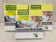 PALLET OF MANN FILTER CABIN CAR FILTERS