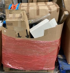 PALLET OF ASSORTED ITEMS TO INCLUDE RACEGUARD XL