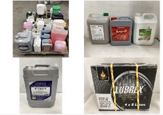 PALLET OF ASSORTED LIQUIDS TO INCLUDE ECOLIZER BASICS LIQUID (COLLECTION ONLY)