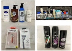 QTY OF ASSORTED HEALTH AND BEAUTY ITEMS TO INCLUDE CREMO THE BARBER GRADE RAZER (COLLECTION ONLY)