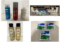 QTY OF ASSORTED ITEMS TO INCLUDE CUSSONS IMPERIAL LEATHER GOLD GODESS BATH SOAK 500ML (COLLECTION ONLY)