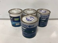 2 X EVERCOAT RAGE OPTEX COLOR-CHANGING TECHNOLOGY 101380 3L TO INCLUDE 2 X EVERCOAT Z-GRIP 101667 NON-CLOG LIGHTWEIGHT FILLER 3L(COLLECTION ONLY)