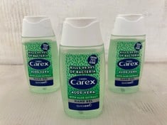 PALLET OF CAREX ALOE VERA HAND GEL 12 X 50ML