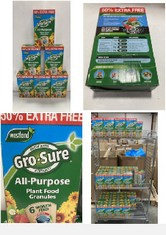 80 X WESTLAND GRO-SURE ALL-PURPOSE PLANT FOOD GRANULES 1.65KG (CAGE NOT INCLUDED)