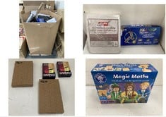 PALLET OF ASSORTED ITEMS TO INCLUDE MAXIM UNLIMITED FOAM HULA HOOP