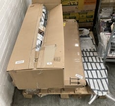 PALLET OF ASSORTED ITEMS TO INCLUDE PIFCO 110 X 34CM IRONING BOARD