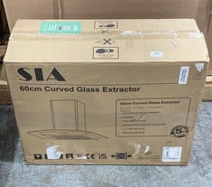 SIA 60 CM CURVED GLASS EXTRACTOR FAN