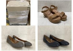 APPROX 89 X ASSORTED FOOTWEAR TO INCLUDE WOMENS BELICE BALLET FLAT CHARCOAL - SIZE 5