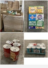 PALLET OF ASSORTED FOOD ITEMS TO INCLUDE NESTLE BOX BOWLS 6 X 30 G BBE: 10 / 2024