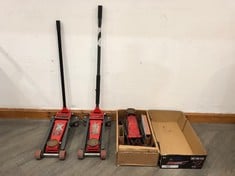 3 X MASTER PRO 3 TON HYDRAULIC GARAGE JACKS