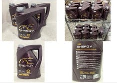 APPROX 20 X MANNOL ENERGY 7511 5W-30 FULLY SYNTHETIC PREMIUM ESTER-CONTAINING ENGINE OIL 5L - TOTAL LOT RRP £340 (CAGE NOT INCLUDED) (COLLECTION ONLY)