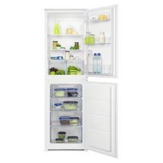 ZANUSSI INTEGRATED FREESTANDING 50/50 FRIDGE FREEZER - MODEL NO. ZNLN18ES5 - RRP £649