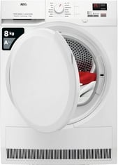 AEG 7000 SERIES FREESTANDING HEAT PUMP TUMBLE DRYER IN WHITE - MODEL NO. T7DBK840N - RRP £499