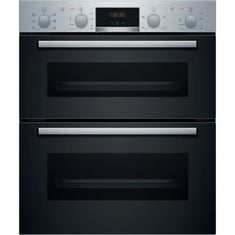 AEG 6000 SURROUNDCOOK BUILT UNDER DOUBLE CATALYTIC OVEN IN STAINLESS STEEL - MODEL NO. DUB535060M - RRP £480