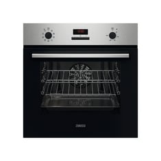 ZANUSSI SERIES 20 FANCOOK BUILT IN SINGLE OVEN - MODEL NO. ZOHNE2X2 - RRP £349