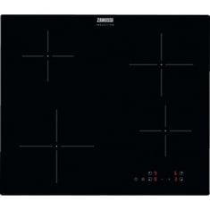 ZANUSSI 60CM 4 ZONE INDUCTION HOB IN BLACK - MODEL NO. ZIBN646K - RRP £251