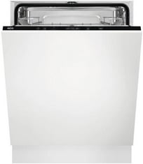 AEG 5000 AIRDRY FREESTANDING FULL SIZE INTEGRATED DISHWASHER - MODEL NO. FSB42607Z - RRP £550