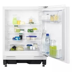 ZANUSSI INTEGRATED UNDER COUNTER FRIDGE - MODEL NO. ZXAE82FR - RRP £370