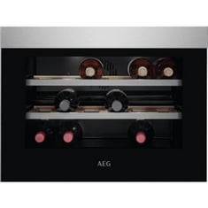 AEG 9000 INTEGRATED BUILT-IN UNDERMOUNT WINE CELLAR - MODEL NO. KWK884520M - RRP £1800