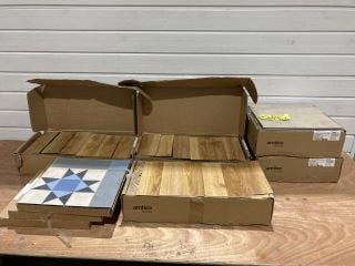 8 X BOXES OF ASSORTED AMTICO FLOORING