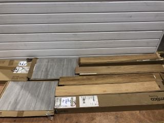 QTY OF ASSORTED AMTICO SPACIA SECTIONS & TILES