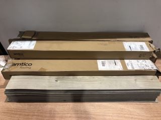 9 X BOXES ASSORTED AMTICO FLOORING PLANK TILES