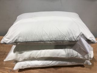 3 X ASSORTED PILLOWS TO INCLUDE MARTEX ECO PURE AND SLUMBERLAND