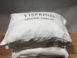 4 X VISPRING LUXURY PILLOWS