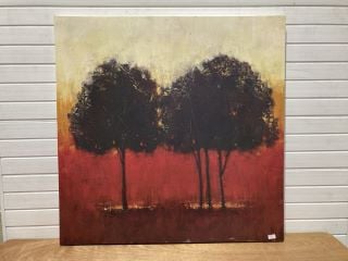 LARGE SUNSET WALL ART CANVAS