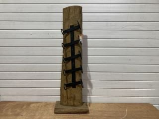 ANCIENT MARINER FURNITURE GARDEN SMALL ERODED WINE RACK