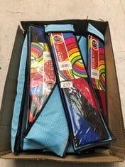 14 X DELTA KITES MULTI COLOURED: LOCATION - B RACK