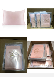 15 X REUPTAKE NATURAL SILK PILLOWCASE, HYPOALLERGENIC, 19 MOMME, 100% SILK, 600 YARNS, STANDARD SIZE, WITH CONCEALED ZIPPER (PINK,50X75CM) - TOTAL RRP £195: LOCATION - A RACK