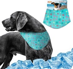 31 X MAX CHILL OUT DOG ICE BANDANA, INSTANT COOLING PET BANDANA, BREATHABLE SCARF DOG CAT ICE COLLAR FOR SUMMER (XL) - TOTAL RRP £200: LOCATION - C RACK