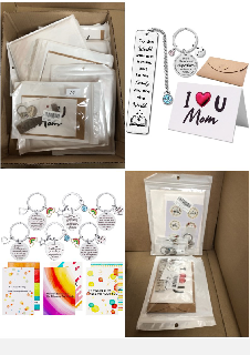 QUANTITY OF ASSORTED ITEMS TO INCLUDE STH DONE MUMMY GIFTS MUM KEYRING FROM DAUGHTER SON MUM CHRISTMAS GIFTS BIRTHDAY THANKSGIVING MOTHERS DAY GIFTS FOR MOTHER, WITH KEYRING BOOKMARK GREETING CARD: L