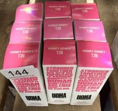 9X UOMA HYDRATING FOUNDATION SHADE T3N HONEY HONEY 30ML: LOCATION - A RACK