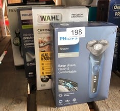 QUANTITY OF HEALTH & BEAUTY ITEMS TO INCLUDE PHILIPS SHAVER SERIES 5000, WET AND DRY ELECTRIC SHAVER, COMFORTTECH BLADES 360°, CONTOUR HEADS, ADVANCED DISPLAY, SMARTCLICK PRECISION TRIMMER, S5466/18