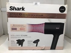 SHARK IQ HAIR DRYER & STYLER: LOCATION - A RACK