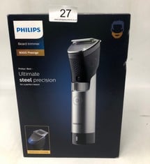 1 X PHILIPS BEARD TRIMMER SERIES 9000 WITH LIFT & TRIM PRO SYSTEM (MODEL BT 9810/13) - WHICH BEST BUY WINNER 2023.: LOCATION - A RACK