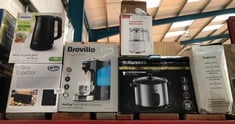 QUANTITY OF KITCHEN & APPLIANCES ITEMS TO INCLUDE PHILIPS SERIES 3000 KETTLE, 2200W, 1.7 LITRE FAMILY SIZE, SPRING LID, FAST BOILING, LIGHT INDICATOR, REMOVABLE FILTER, PIROUETTE BASE, WATER AND CUP