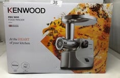 1 X KENWOOD MG510 MEAT GRINDER, 1600 W, SILVER.: LOCATION - A RACK